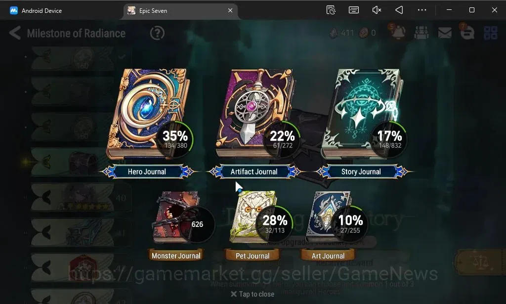Epic Seven Accounts GLOBAL Unverif|NewEra|6 ML(Rhianna and Luciella,Mo image 5
