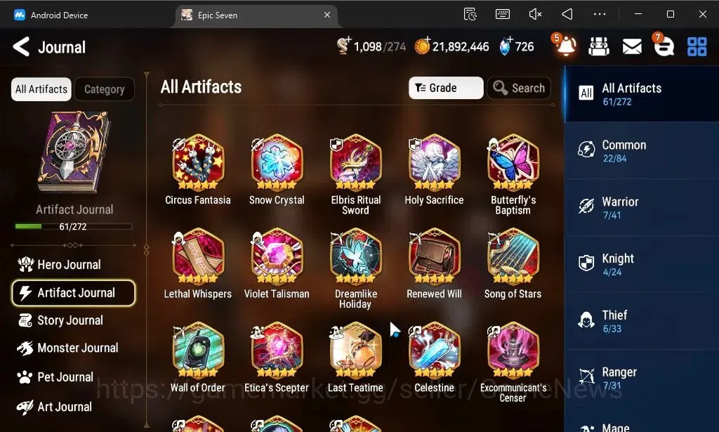 Epic Seven Accounts GLOBAL Unverif|NewEra|6 ML(Rhianna and Luciella,Mo image 9