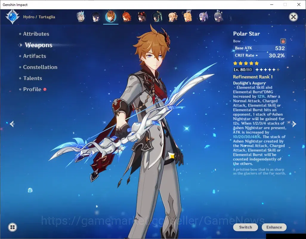 Genshin Impact Accounts ASIA|AR 60|PremTeam NeuvilC2,Raiden+Sign,Mavu|3k P image 15