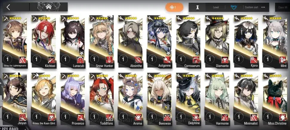 Arknights Accounts High-End Lvl 117|324 Op+69 Outfits|19 Limited|137k Oru| GTI P3,(NTRK,ETHA,ETNC,TTO,LTD,HTB)P2,Shu,Etc 11