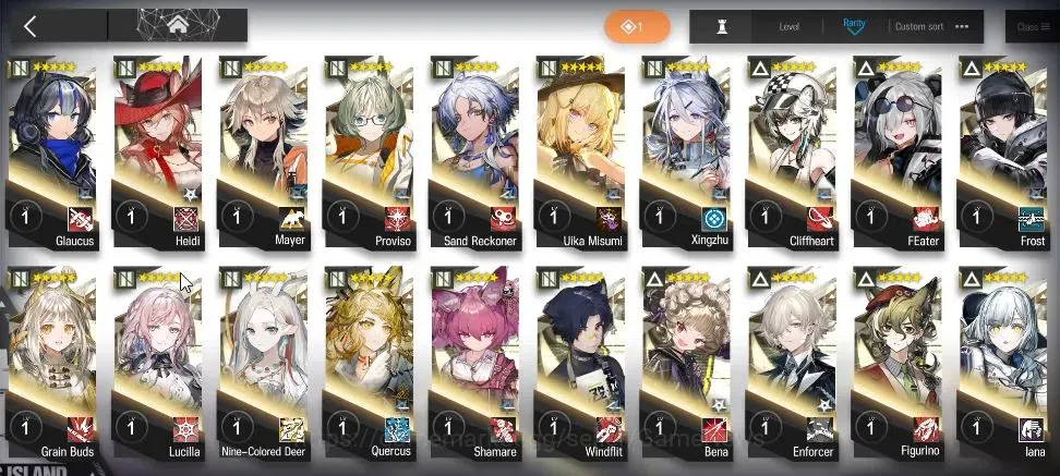Arknights Accounts High-End Lvl 117|324 Op+69 Outfits|19 Limited|137k Oru| GTI P3,(NTRK,ETHA,ETNC,TTO,LTD,HTB)P2,Shu,Etc 13