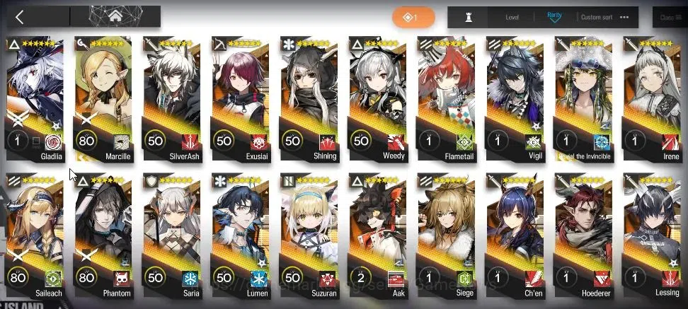 Arknights Accounts High-End Lvl 117|324 Op+69 Outfits|19 Limited|137k Oru| GTI P3,(NTRK,ETHA,ETNC,TTO,LTD,HTB)P2,Shu,Etc 5