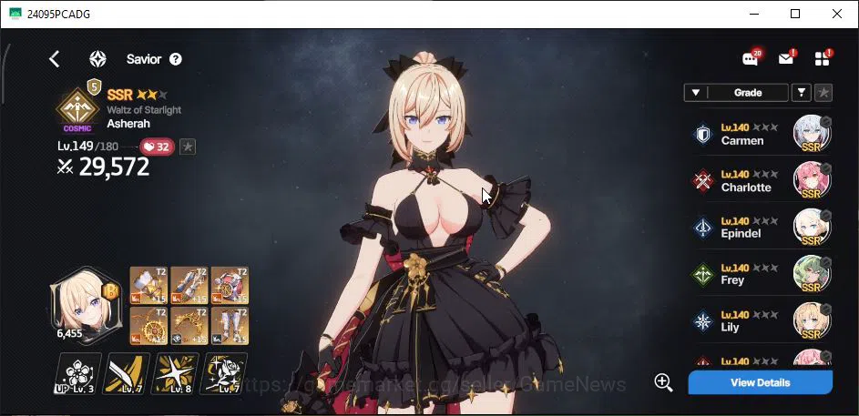 StarSavior Accounts GLOBAL|Lv 74|27SSR [(Emily SS 2,BG Charlotte LB2,R image 8
