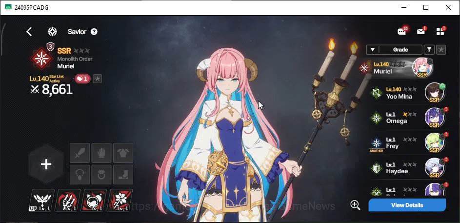 StarSavior Accounts GLOBAL|Lv 74|27SSR [(Emily SS 2,BG Charlotte LB2,R image 9