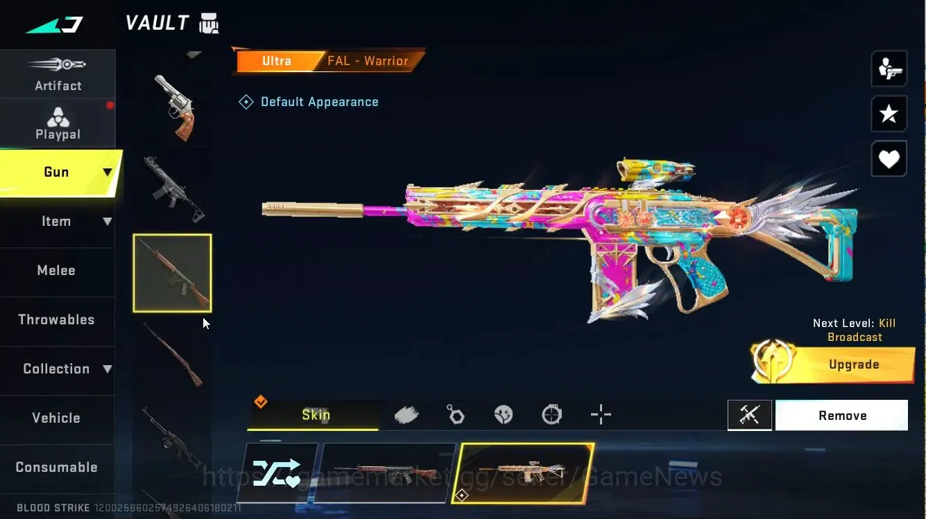 Blood Strike Accounts ASIA|ULTRA [M4A1-Ironsurgency,Origin-12-Warrior,FA image 14