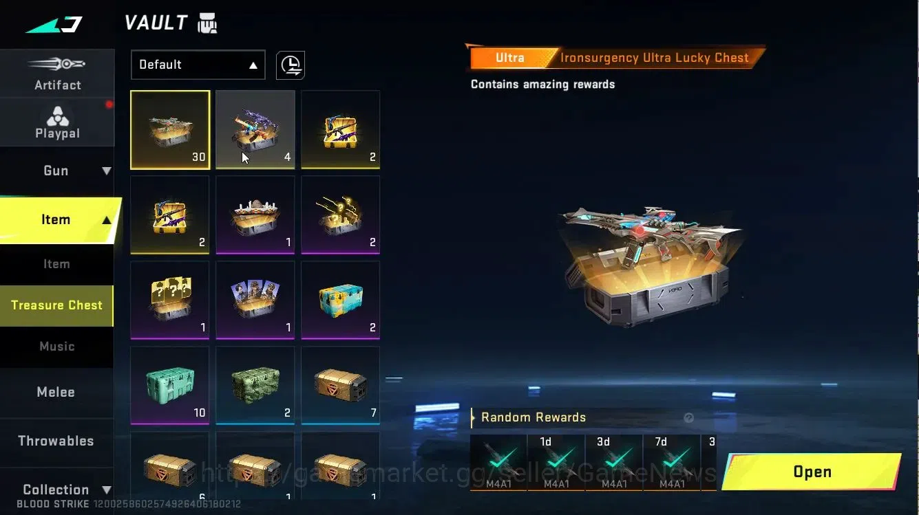 Blood Strike Accounts ASIA|ULTRA [M4A1-Ironsurgency,Origin-12-Warrior,FA image 17
