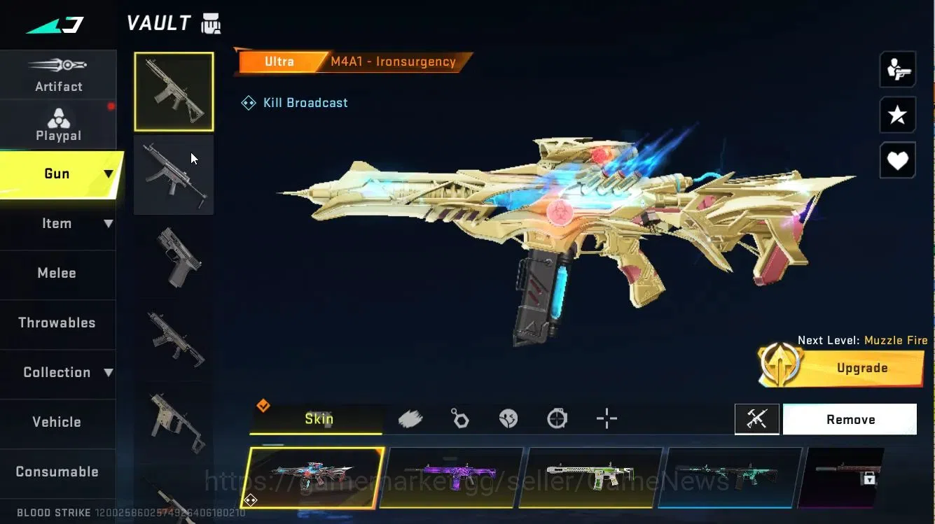 Blood Strike Accounts ASIA|ULTRA [M4A1-Ironsurgency,Origin-12-Warrior,FA image 6
