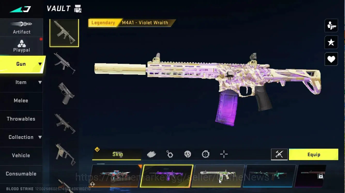 Blood Strike Accounts ASIA|ULTRA [M4A1-Ironsurgency,Origin-12-Warrior,FA image 7