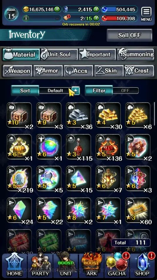 Last Cloudia Accounts GLOBAL|Rank15|BraveFrontier+Slime(G TilithA3,FG Va image 11