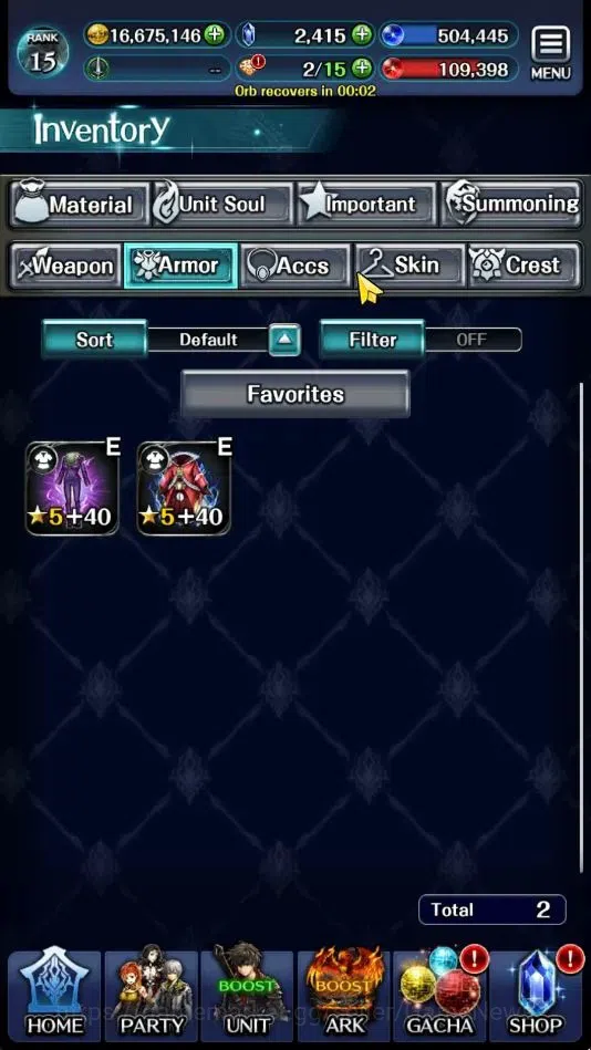 Last Cloudia Accounts GLOBAL|Rank15|BraveFrontier+Slime(G TilithA3,FG Va image 14