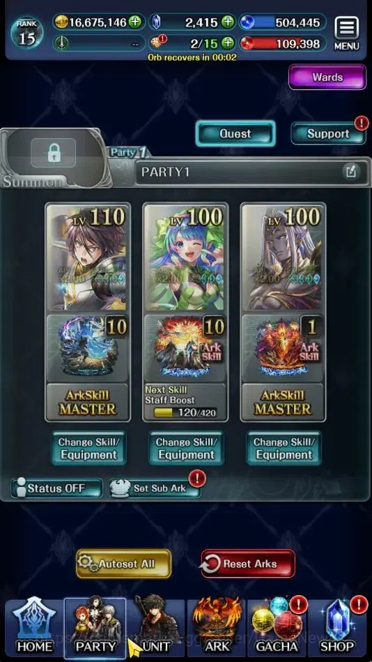 Last Cloudia Accounts GLOBAL|Rank15|BraveFrontier+Slime(G TilithA3,FG Va image 7