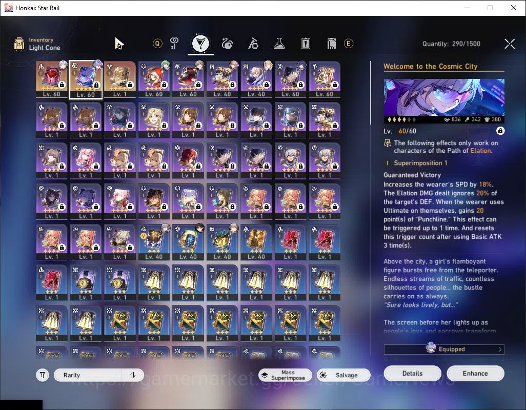 Honkai Star Rail Accounts Asia|TL 43|2,6k SJ+13 Special Pass|5 Limited|Silve image 8