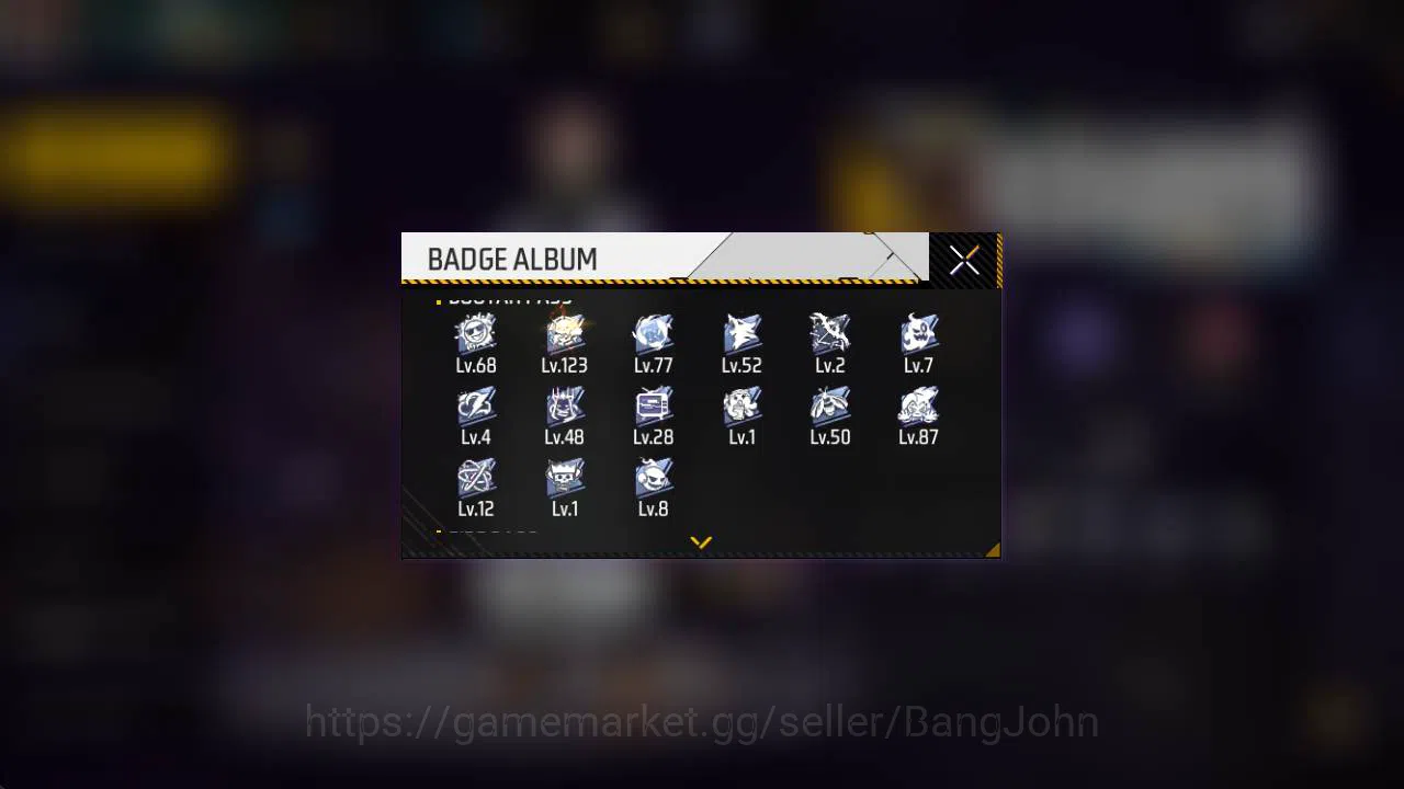 Free Fire Accounts Indonesia, Vault 46, SG lumut, bundle sukuna jjk, image 2