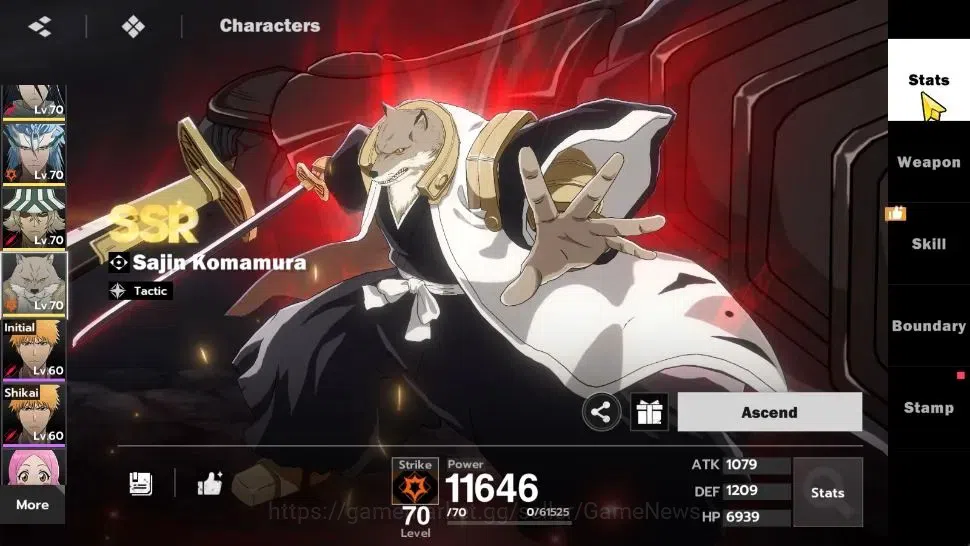 BLEACH: Soul Resonance Accounts NuverseSEA LV 59|8 SSR [(Grimjow,IchigoB2,ByakuyaB image 17