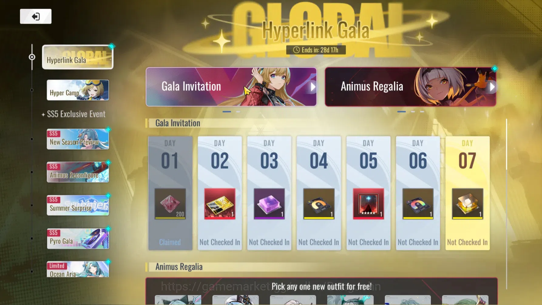 Etheria: Restart Accounts GLOBAL | Starter Lvl 5 | 5 SSR Char | MC Female | image 15