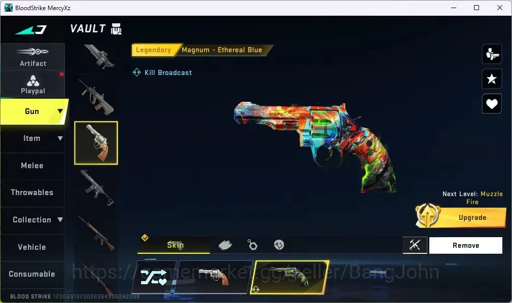Blood Strike Accounts ASIA |1 Evo FAL|COLLAB GUNS: 1 TR,1 AOT|1 Ultra Gu image 4