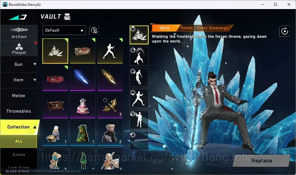 Blood Strike Accounts ASIA |1 Evo FAL|COLLAB GUNS: 1 TR,1 AOT|1 Ultra Gu image 8