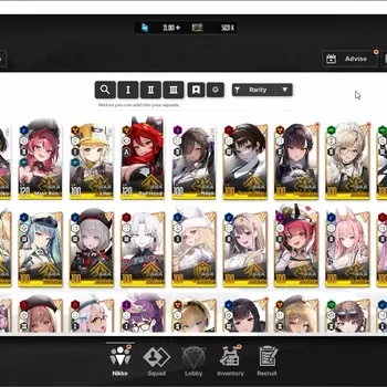 Goddess of Victory: Nikke Accounts Midgame GLOBAL|31K Gems|Sync Lv 100|Power 47K|19 SSR|Yukiko & Queen (Makoto