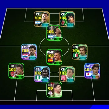 eFootball Accounts Legends & Iconic Players Android| Pw 3198|200 Coins | Best deal |Epic RUUD GULLIT 107 |Epic ANDREA PIRLO