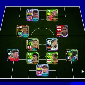 eFootball Accounts High-End Android|Big Time Ronaldinho|3 Epic Lilian Thuram,Steven Gerrard,Andrly Shevchenko|Show Time