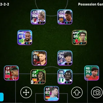 eFootball Accounts High-End Mobile |PW 2692|Epic Puyol RuiCosta,Shwt NeymarJr Yamal Rashford Messi Suzuki Bassey|Coach