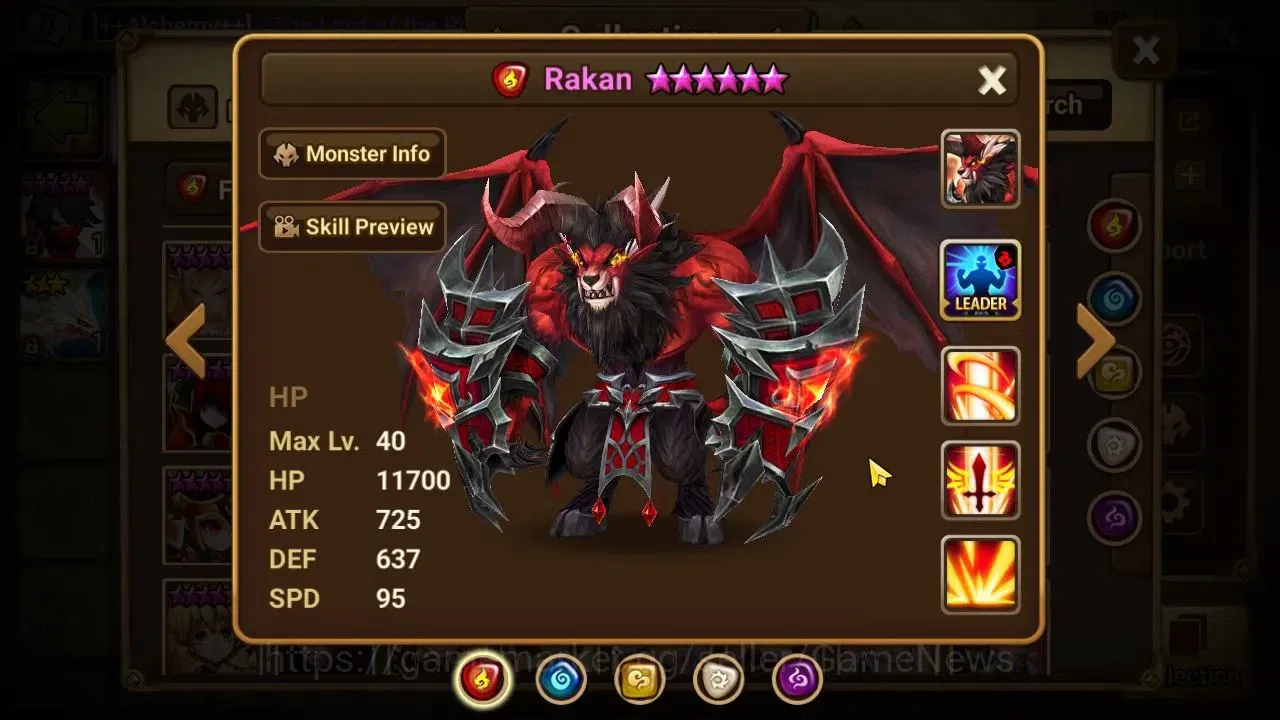 Summoners War: Sky Arena Accounts End-Game GLOBAL Lv 59|1 LD[Nicki]+9 Total NB5[Amber,Bloodya,Kai,Rakan,Brandia,Etc]+50 18
