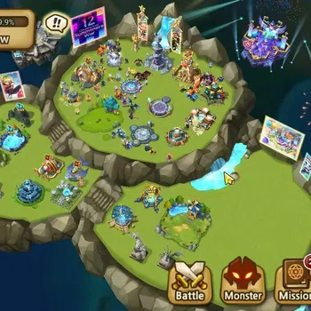 Summoners War: Sky Arena End-Game GLOBAL Lv 59|1 LD[Nicki]+9 Total NB5[Amber,Bloodya image 1