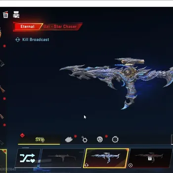 Blood Strike Accounts Collab Skin ASIA|ETERNAL Lv2 UZI-StarChas,MP7+MELEE Scyth|Collab New AOT M4A1 Battle of Faith+1 ULTRA