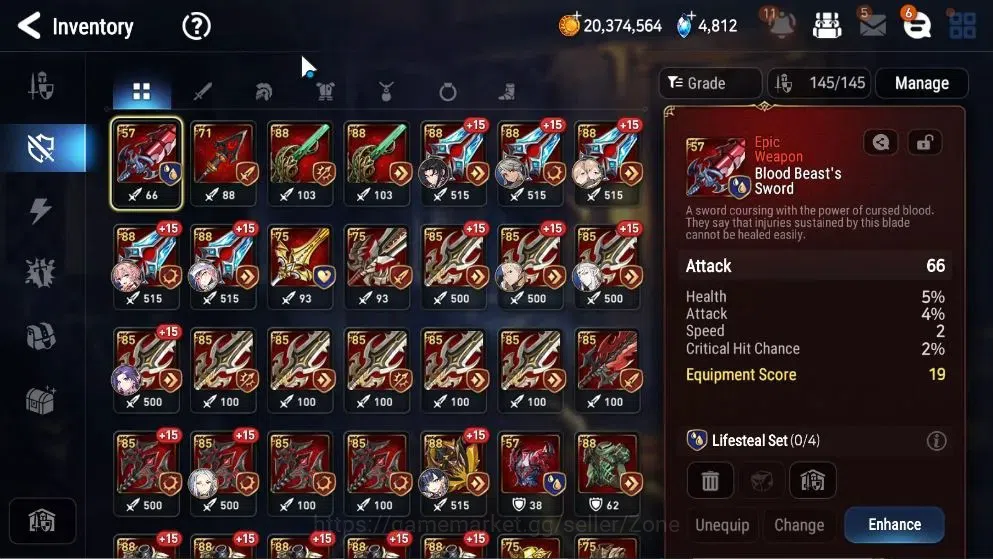 Epic Seven Accounts Global|7ML (RnL,DP Aria , Hellion Lua, harsetti, A image 10
