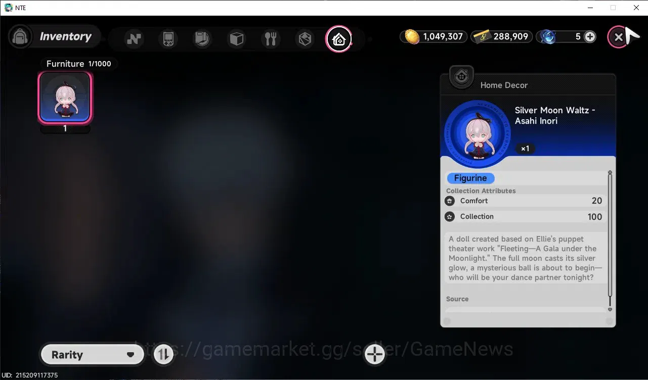 Neverness to Everness Accounts GLOBAL EU|HL 21|TL 8|3 S-Class (Shinku A2)+Sign,Jiuyuan,Sakiri|Selector ON|Overcast 19