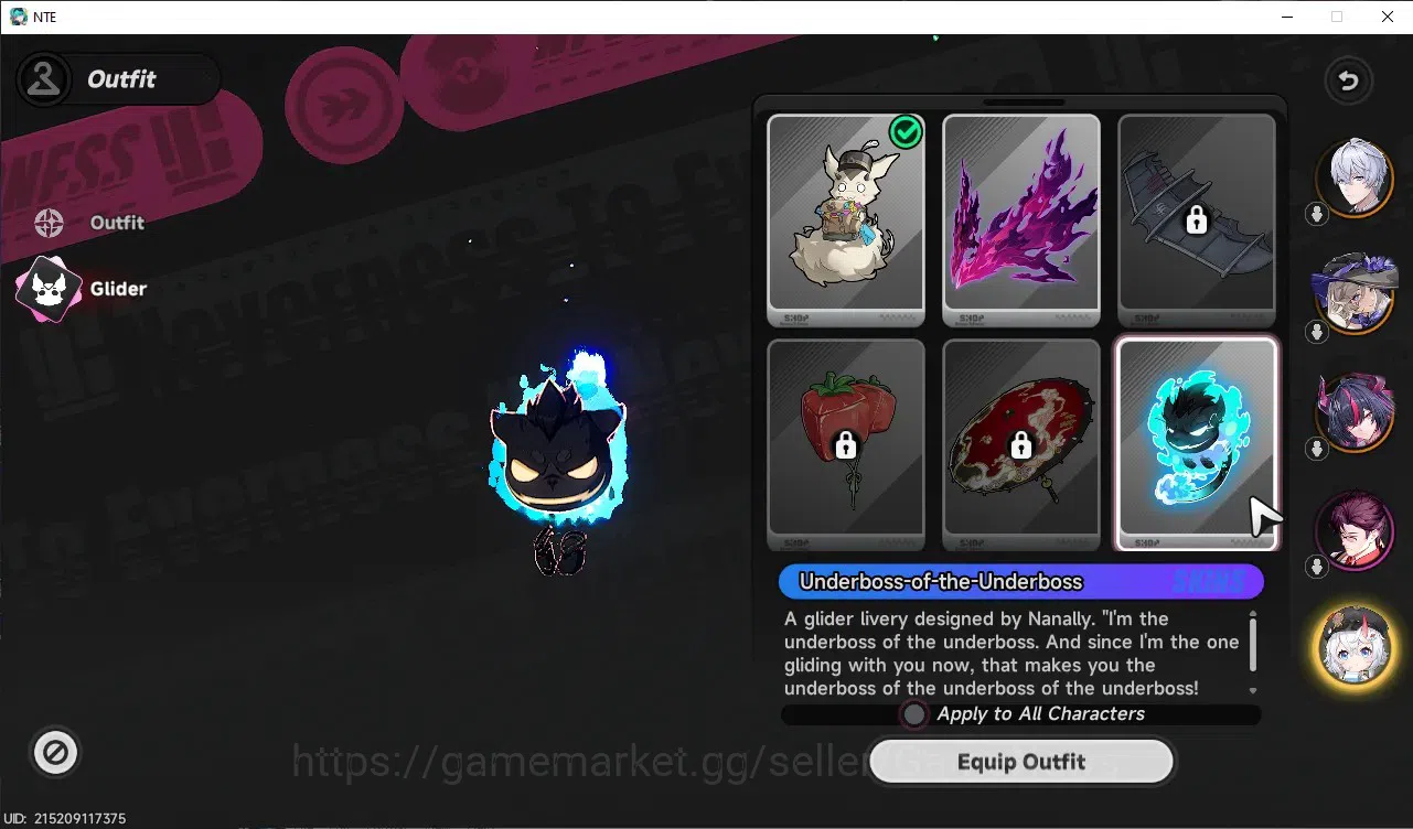 Neverness to Everness Accounts GLOBAL EU|HL 21|TL 8|3 S-Class (Shinku A2)+Sign,Jiuyuan,Sakiri|Selector ON|Overcast 7