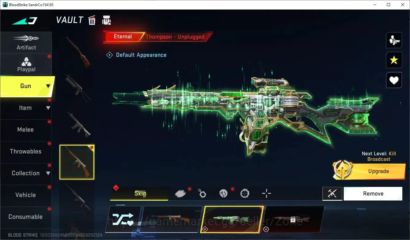 Blood Strike Accounts Starter America|Fresh Starter|1 ETERNAL: Thompson|1 ULTRA KAG|2 LEGENDARY Items|Check 1