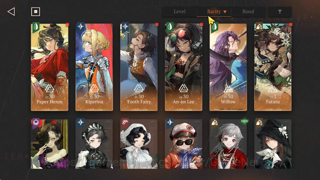 Reverse: 1999 Accounts GLOBAL|Lv57|11*6Crew(3Limit)|(Paper Heron+Psy,Lian image 3
