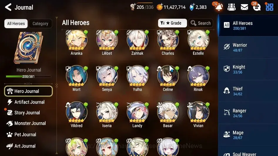 Epic Seven Accounts GLOBAL END GAME|26 ML(NOTOS,School Nurse Yulha,Rue image 10