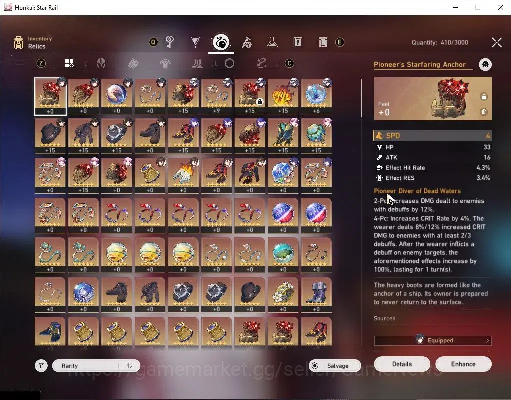 Honkai Star Rail Accounts Asia|TL 59|7 Limited|AshveilE2,Mortenax,Dante,Ache image 8