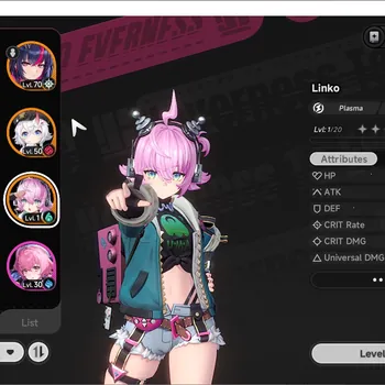 Neverness to Everness Accounts ASIA|HL 47|Tyc 38|8 S Class 3 Limited (Shinku A2+Outfit,Iroi)+Sign,Linko|Draco|5 Glider|1k
