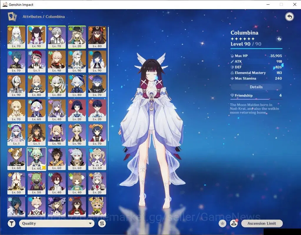 Genshin Impact Accounts ASIA|AR 57|10 Limited+6(*5Weapon)|HuTao+Sign,Zibai image 3