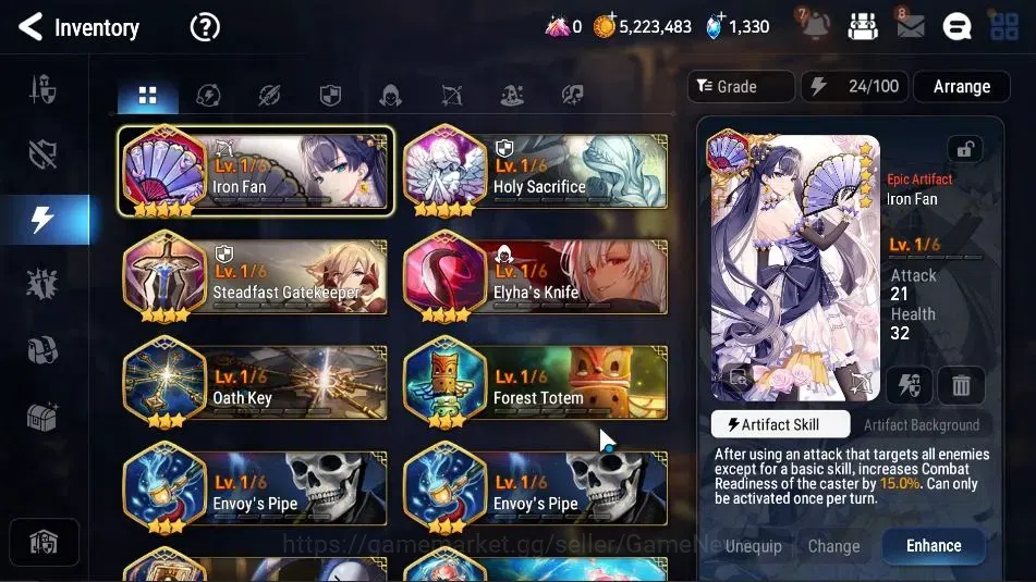 Epic Seven Accounts GLOBAL Unverif|New Era|2 ML(Rhiana & Luciel,ZIO)+L image 14