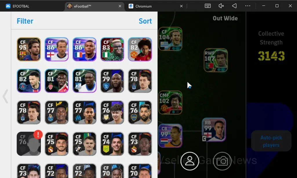 eFootball Accounts Android|Epic Luis Figo,Marco Van Basten,Diego Forl image 2