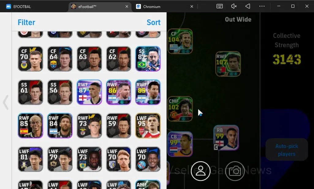 eFootball Accounts Android|Epic Luis Figo,Marco Van Basten,Diego Forl image 3