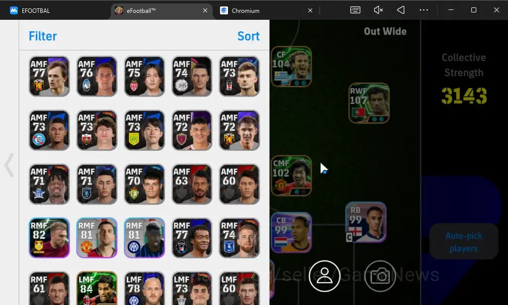 eFootball Accounts Android|Epic Luis Figo,Marco Van Basten,Diego Forl image 4