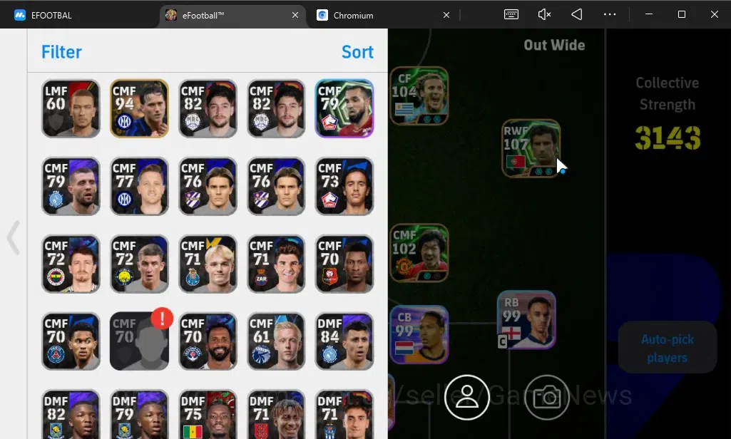 eFootball Accounts Android|Epic Luis Figo,Marco Van Basten,Diego Forl image 5