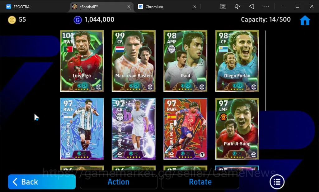 eFootball Accounts Android|Epic Luis Figo,Marco Van Basten,Diego Forl image 8