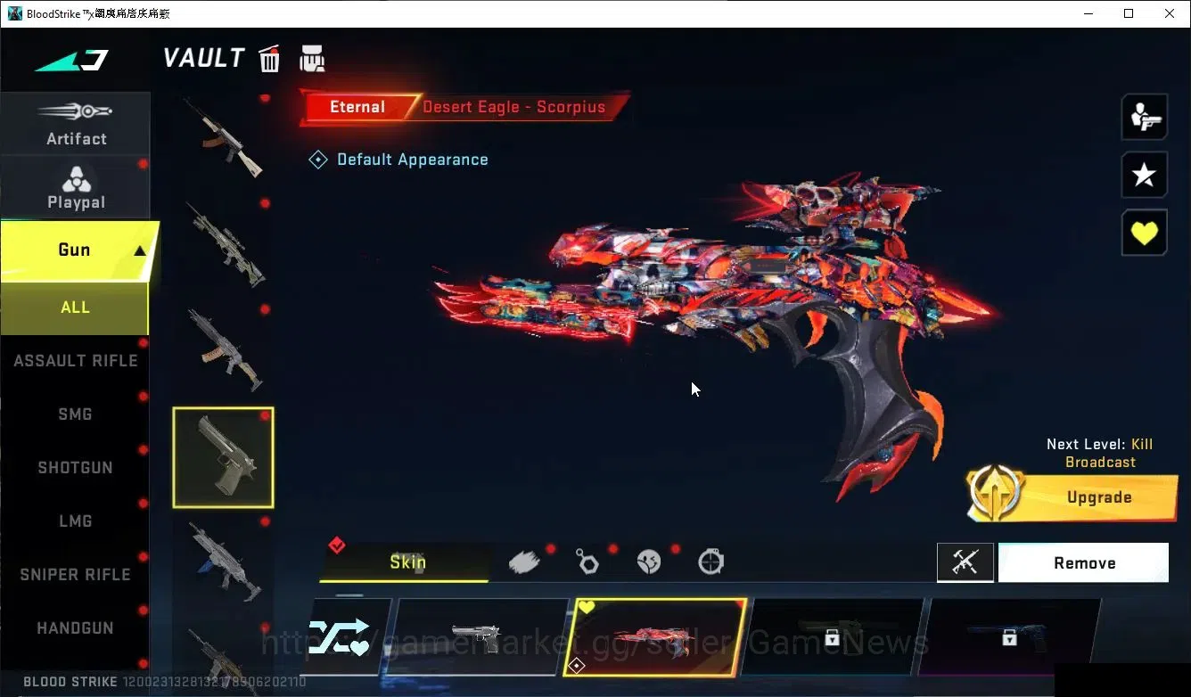 Blood Strike Accounts ASIA|ETERNAL DeAgle+Collab TOKRAV MCX,FN2000,Takem image 14
