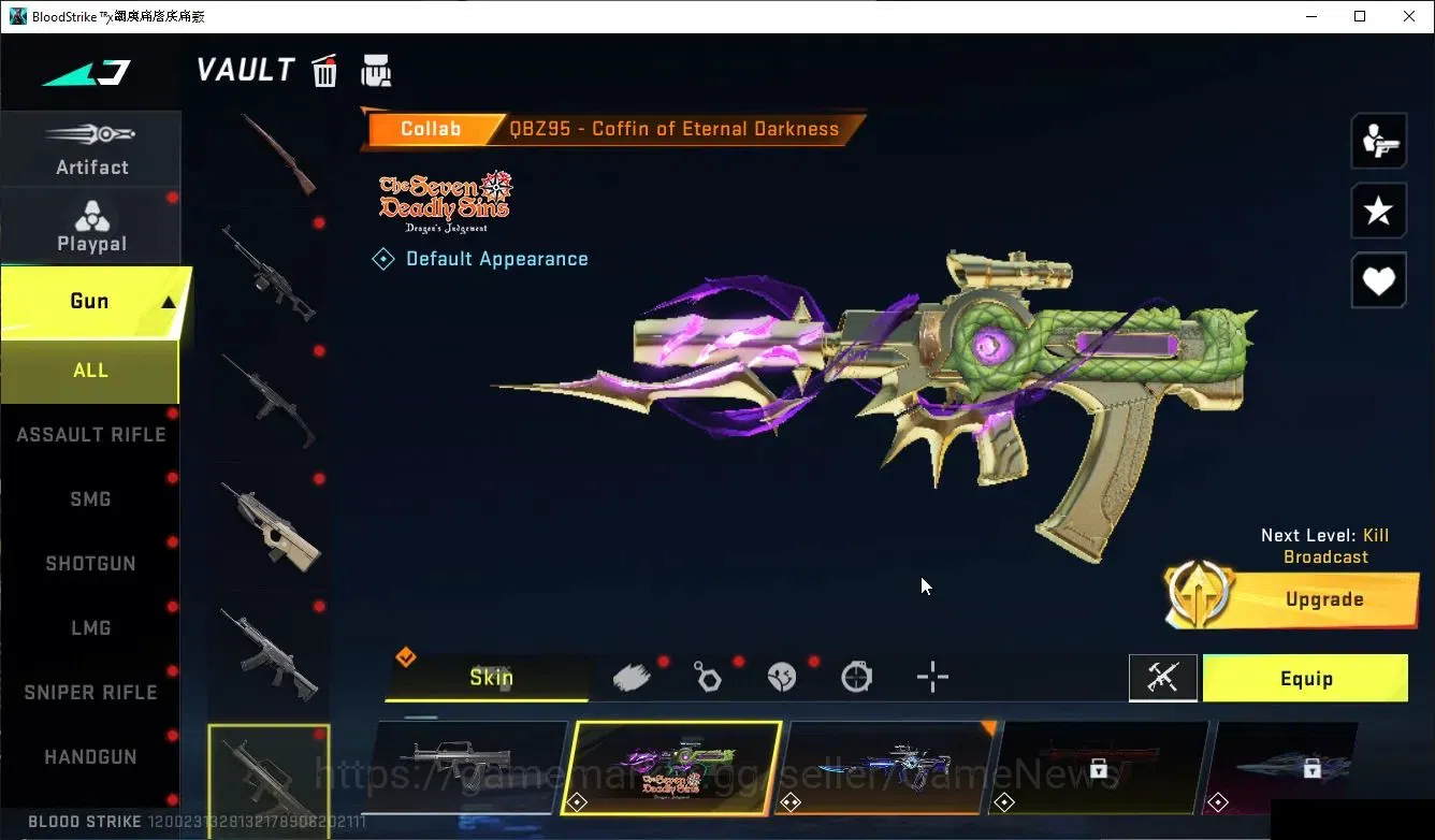Blood Strike Accounts ASIA|ETERNAL DeAgle+Collab TOKRAV MCX,FN2000,Takem image 19