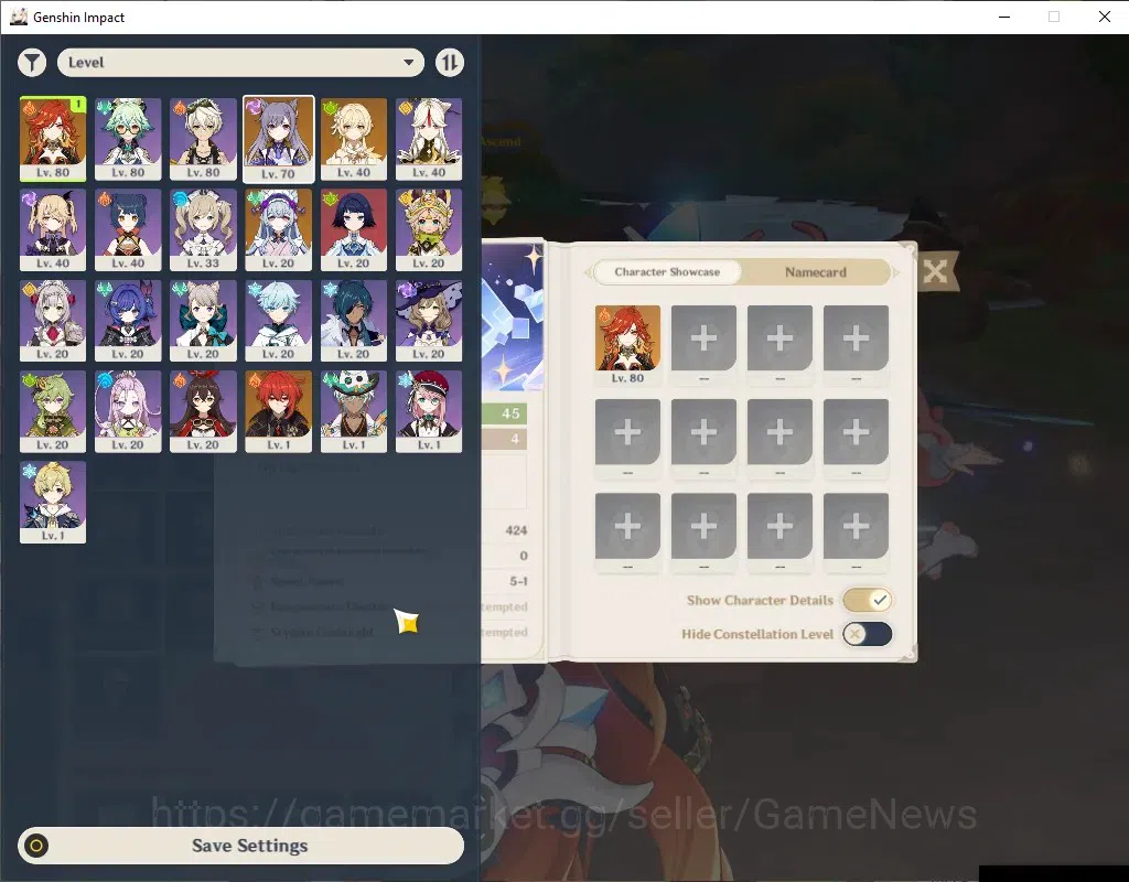 Genshin Impact Accounts ASIA|AR 45|1 Limited + 3(*5 Standard) 1 (*5Weapon) image 2