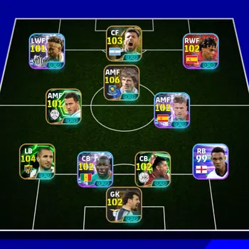 eFootball Accounts Starter Efootball Account | Blitz Zola | Blitz Aguero | Blitz Neymar