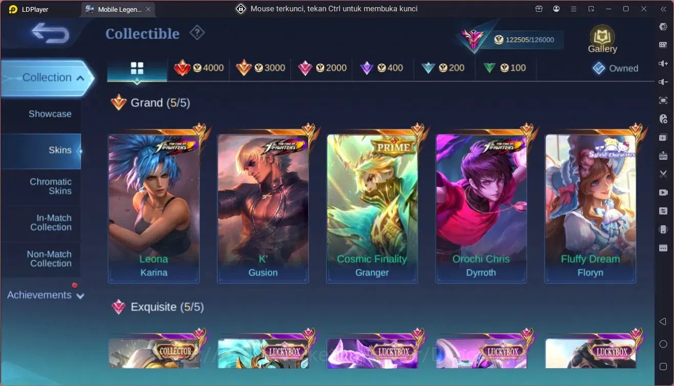 Mobile Legends: Bang Bang Accounts Global |Hero 132|Skin 461|Exalted|KOF GS,Dyrroth|P image 14