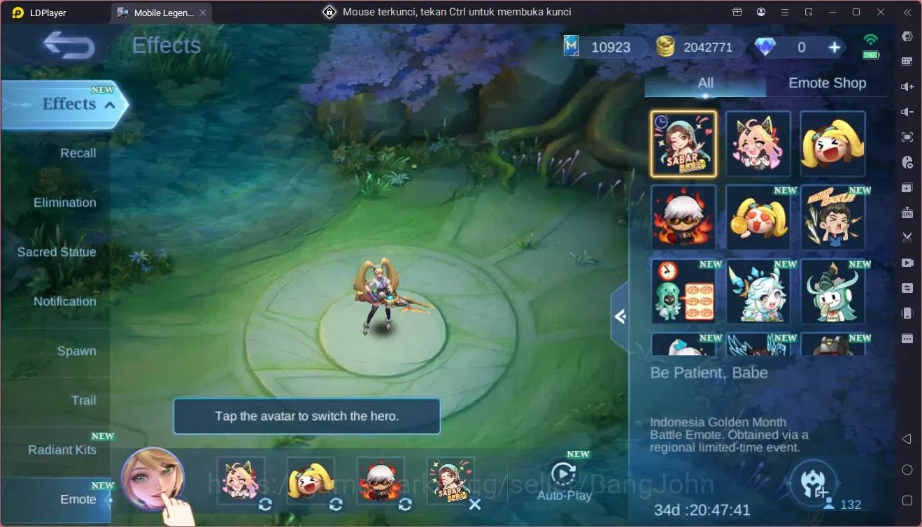 Mobile Legends: Bang Bang Accounts Global |Hero 132|Skin 461|Exalted|KOF GS,Dyrroth|P image 15