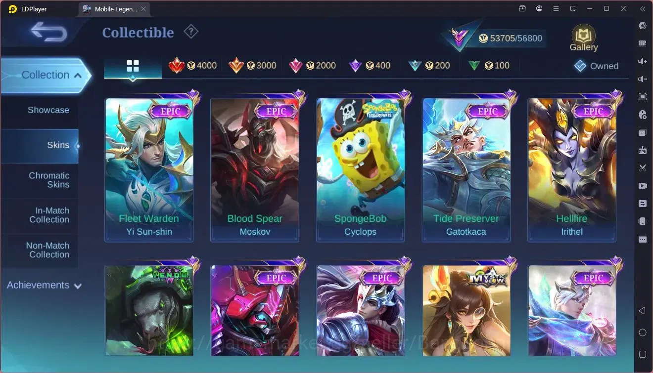 Mobile Legends: Bang Bang Accounts Global|Hero 115|Skin 229|Renowned|Sanrio Floryn|Ly image 11